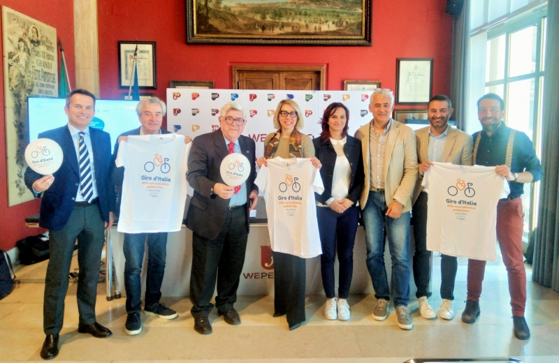 Il giro d’Italia delle cure palliative pediatriche fa tappa a Pesaro per promuovere una corretta informazione