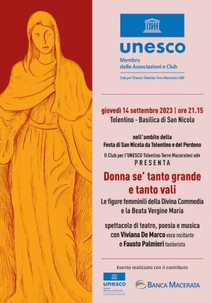 “Dante e le figure femminili”, spettacolo di teatro e musica per la Festa di San Nicola