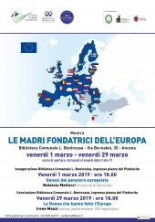 Appuntamento conclusivo per “Le madri fondatrici dell'Europa”