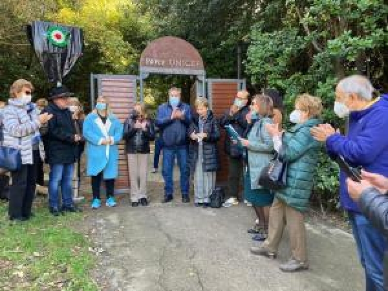 Il parco Unicef di Ancona intitolato alla storica presidente Cristiana Acqua
