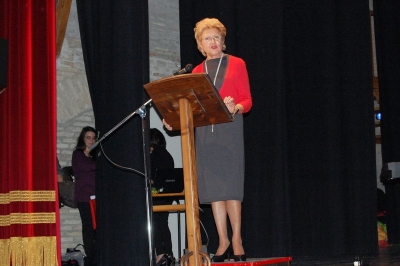   la presidente regionale Moica Elisa Cingolani