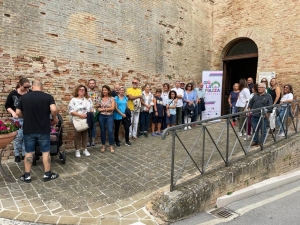 Passeggiata patrimoniale con il Club Unesco per il Giù La Piazza Festival di Treia