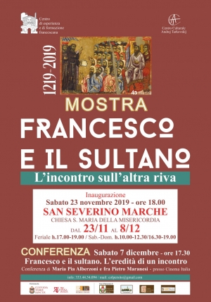 &quot;Francesco e il sultano&quot;, una mostra a S. Severino Marche