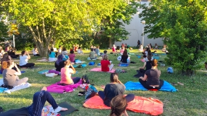 Summer Yoga” ha fatto centro, 100 persone coinvolte