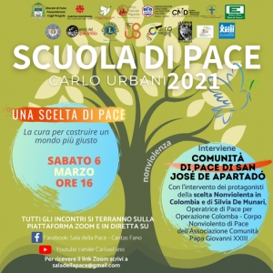 In Colombia con la Scuola di pace di Fano