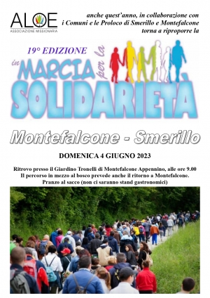 In marcia per la Solidarietà, la XIX edizione della Smerillo Montefalcone