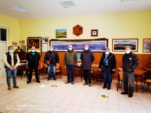 Foto di gruppo di una delle riunioni della presidenza regionale Acli delle Marche