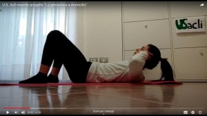 Video per ginnastica in casa e 'camminate virtuali', così continua impegno dell'Us Acli Marche