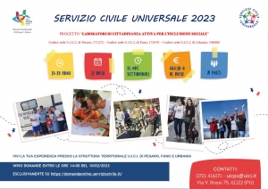 Anche l&#039;Uici di Pesaro e Urbino cerca volontari in servizio civile a Pesaro, Fano e Urbania