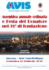 Assemblea e festa per i donatori dell’Avis Ancona
