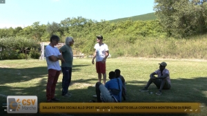 Agricoltura e sport per l&#039;inclusione sociale, la nostra rubrica tv alla fattoria Montepacini di Fermo