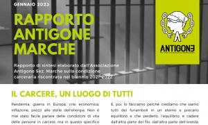 “Il carcere, un luogo di tutti”: esce il Report 2021-2022 di Antigone Marche