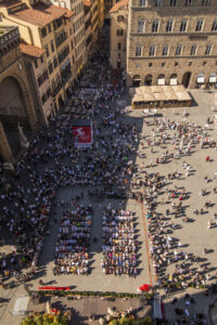 piazza della signoria a Firenze
