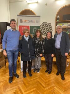 il gruppo dei componenti della delegazione 