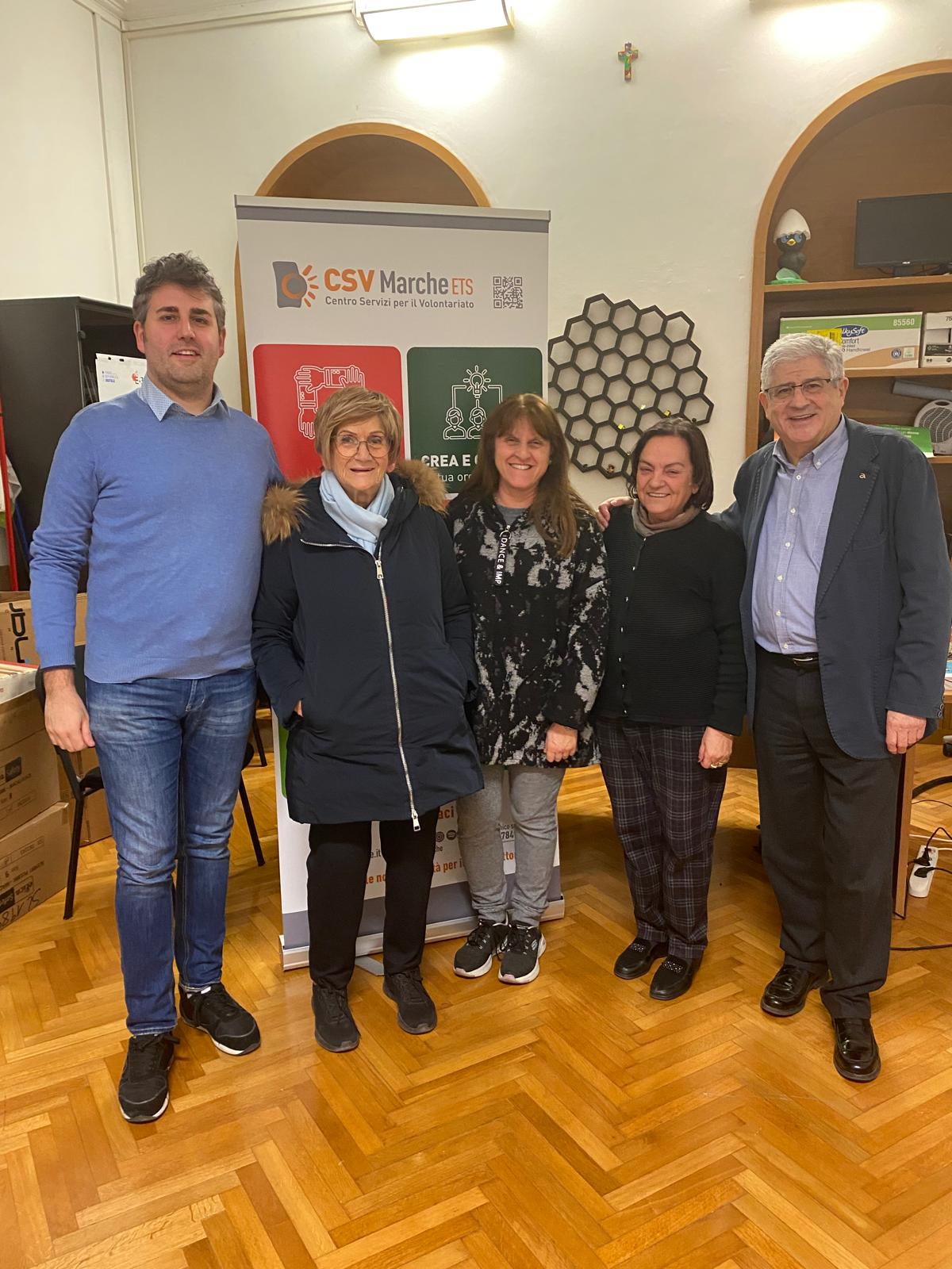 il gruppo dei componenti della delegazione 