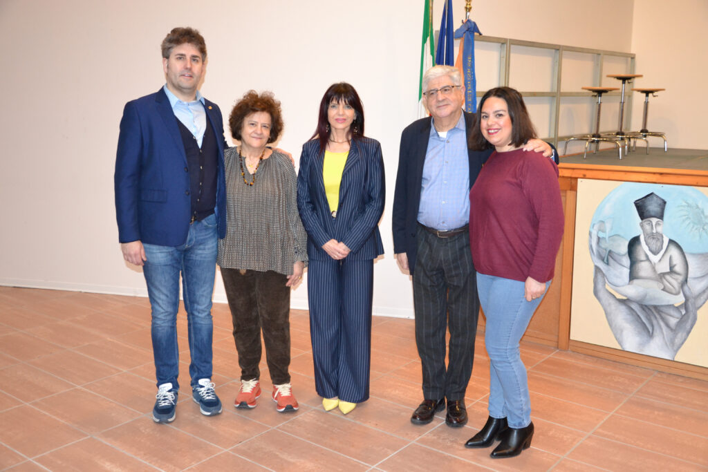 foto di gruppo con Gobbi_Crucianelli_Emiliozzi_Marcucci_Iacobucci_a Macerata