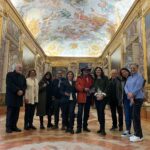 La delegazione in visita a Macerata