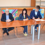 Marcucci Emiliozzi e Gobbi al tavolo per la firma del protocollo