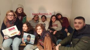 Una parte della redazione di Teenformo