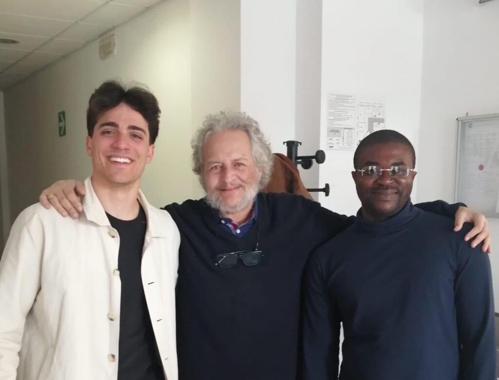 Foto di Tommaso Gutesa, Filippo Davoli e Tijani Uzoma Amanze