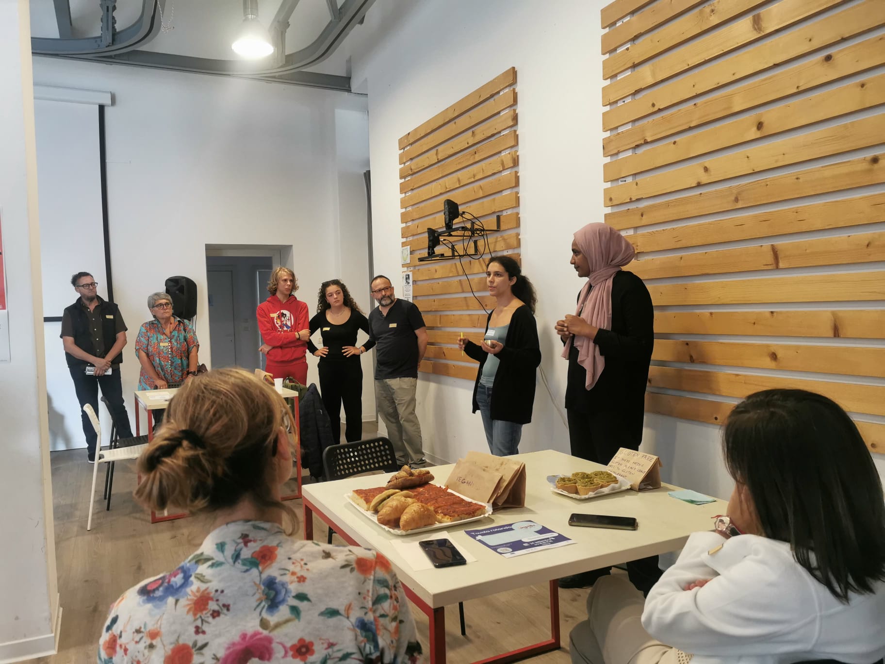 Foto di Tagwaa Elser Mohamedahmed Babiker durante un'iniziativa