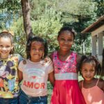Un gruppo di bambine