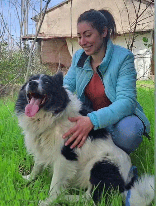 Ragazza con cane