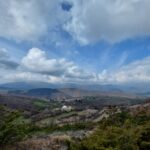 un panorama marchigiano collinare e montano
