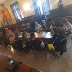 i partecipanti durante il confronto