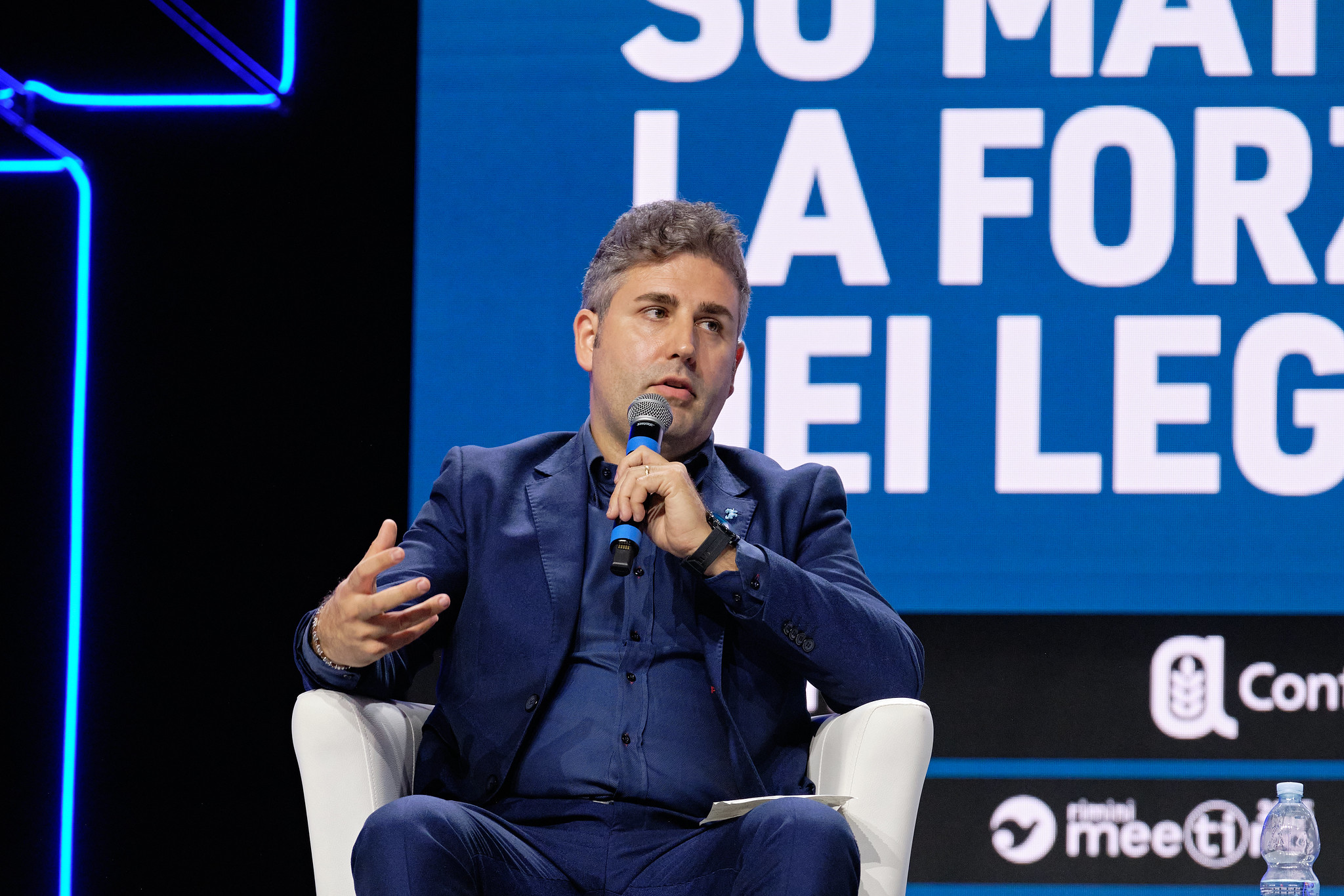 Paolo Gobbi durante il suo intervento