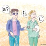 Disegno con un uomo e una donna