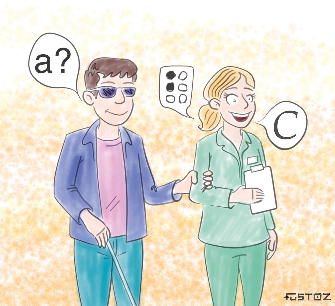 Disegno con un uomo e una donna
