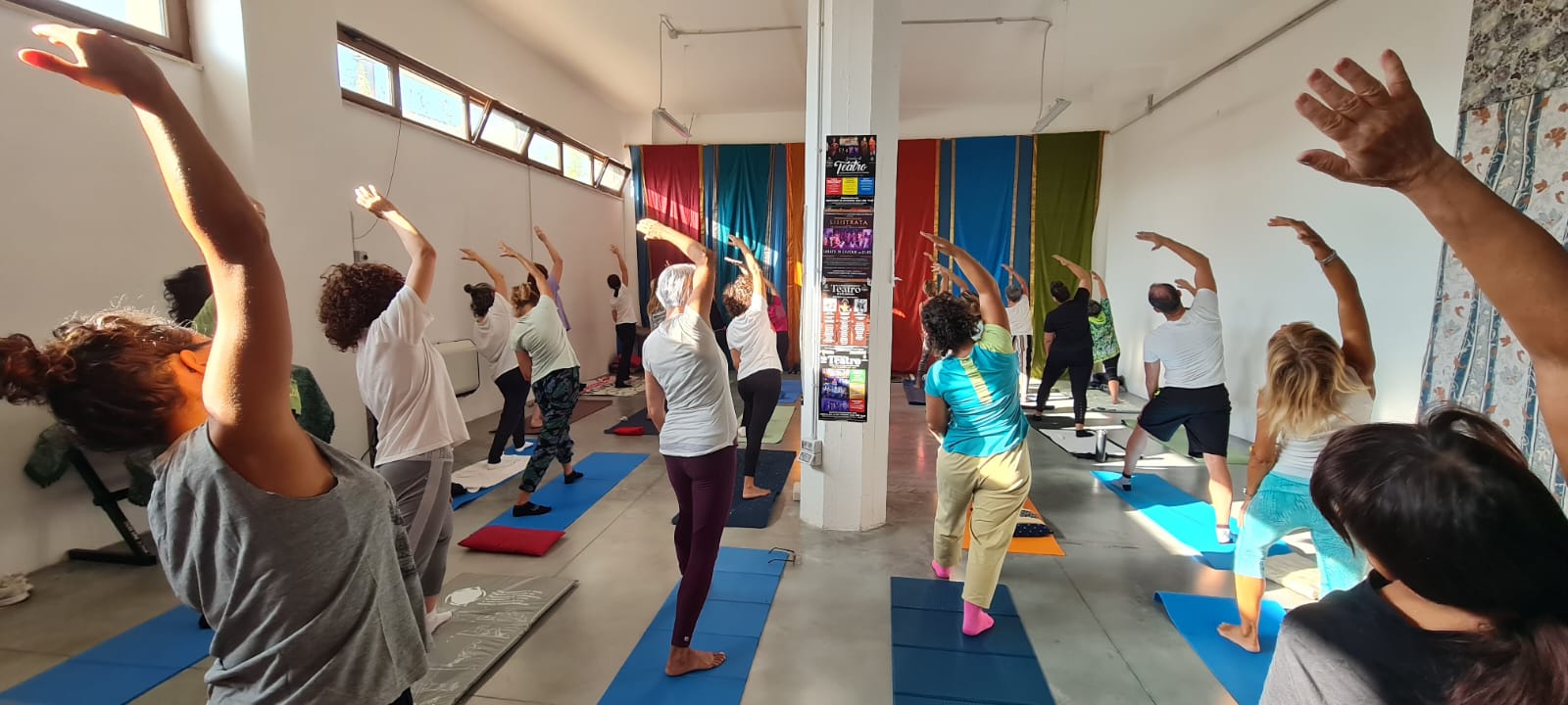 lezione di yoga